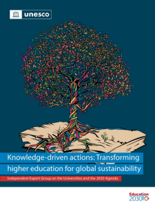 unesco report higher education sustainability