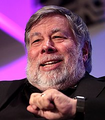 Steve Wozniak. Foto: Gage Skidmore. Beskåret. CC by-sa 3.0