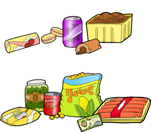Fast food. Bilde av OpenClipart Vectors, Pixabay lisens