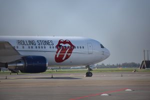 Rolling Stones flyet. Foto baslaan, Pixabay lisens
